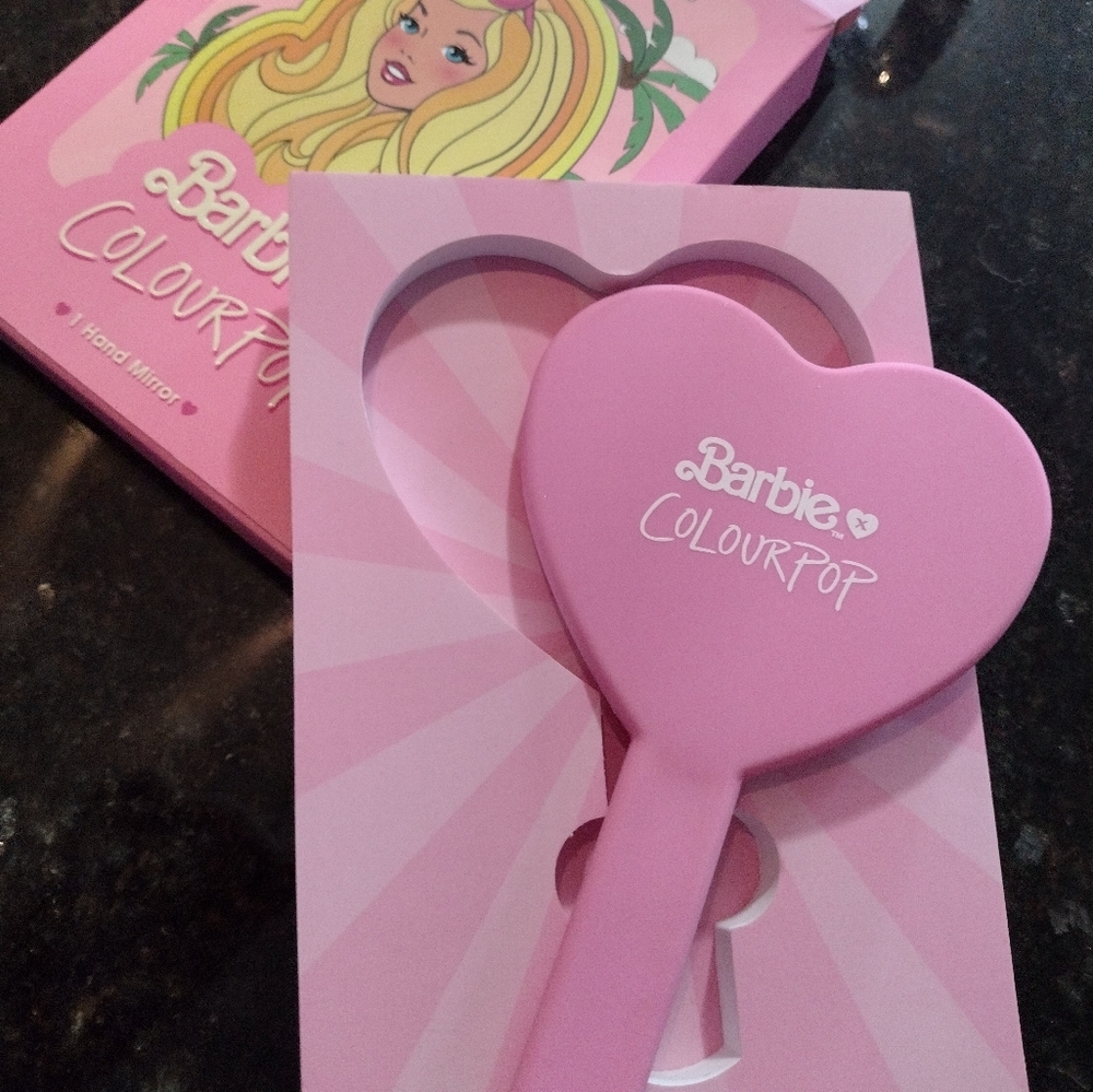 ColourPop Barbie hand mirror